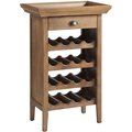 Powell Powell D1286A19BR Tavor Wine Cabinet; Brown D1286A19BR